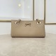 Replica Borsa shopping Dior Promenade East-West in pelle di vitello con motivo Cannage piatto Nero