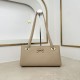 Replica Borsa shopping Dior Promenade East-West in pelle di vitello con motivo Cannage piatto Nero