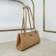 Replica Borsa shopping Dior Promenade East-West in pelle di vitello con motivo Cannage piatto Nero