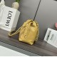 Replica Borsa Loewe Flamenco media nappa di agnello/giallo Replica Perfetta Borsa Loewe Flamenco media nappa di agnello/giallo