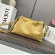 Replica Borsa Loewe Flamenco media nappa di agnello/giallo Replica Perfetta Borsa Loewe Flamenco media nappa di agnello/giallo