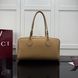 Replica Perfetta Borsa Gucci Boston Bamboo A006OD grande gialla con manici superiori Replica Perfetta Borsa Gucci Boston Bamboo A006OD grande gialla con manici superiori