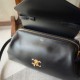 Replica Perfetta Borse Celine Flair grande in pelle di vitello lucida nera/bordeaux Imitazioni Perfetta Borse Celine Flair grande in pelle di vitello lucida nera/bordeaux