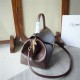 Replica Perfetta Borse Celine Flair grande in pelle di vitello lucida nera/bordeaux Imitazioni Perfetta Borse Celine Flair grande in pelle di vitello lucida nera/bordeaux