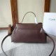 Replica Perfetta Borse Celine Flair grande in pelle di vitello lucida nera/bordeaux Imitazioni Perfetta Borse Celine Flair grande in pelle di vitello lucida nera/bordeaux