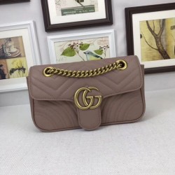 Borse GG Marmont Matelassé Mini 446744 Rosa