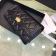 Riproduzione Fedele Boy A80286 Caviar Lunga Portafoglio Nero imitazioni Replica Alta Qualità Boy A80286 Caviar Lunga Portafoglio Nero