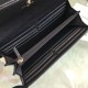 Riproduzione Fedele Boy A80286 Caviar Lunga Portafoglio Nero imitazioni Replica Alta Qualità Boy A80286 Caviar Lunga Portafoglio Nero