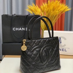 Borsa Tote Medaglione A25188 Nera