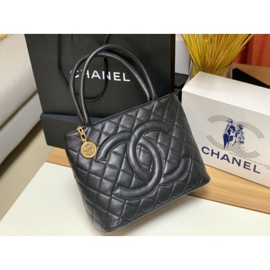 Borsa Tote Medaglione A25188 Nera Borsa Tote Medaglione A25188 Nera