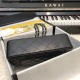 Riproduzione Fedele Borsa Classic Flap Piccolo A1117 Nero Argento Hardware imitazioni Replica Alta Qualità Borsa Classic Flap Piccolo A1117 Nero Argento Hardware