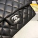 Riproduzione Fedele Borsa Classic Flap Piccolo A1117 Nero Argento Hardware imitazioni Replica Alta Qualità Borsa Classic Flap Piccolo A1117 Nero Argento Hardware