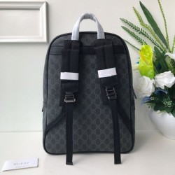 Zaino GG Monogram Supreme Canvas Travel Carry 322069 Nero Zaino GG Monogram Supreme Canvas Travel Carry 322069 Nero