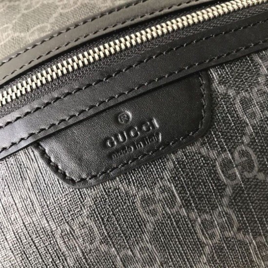 Riproduzione Fedele Zaino GG Monogram Supreme Canvas Travel Carry 322069 Nero imitazioni Replica Alta Qualità Zaino GG Monogram Supreme Canvas Travel Carry 322069 Nero