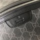 Riproduzione Fedele Zaino GG Monogram Supreme Canvas Travel Carry 322069 Nero imitazioni Replica Alta Qualità Zaino GG Monogram Supreme Canvas Travel Carry 322069 Nero