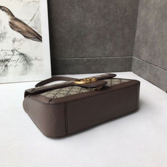 Riproduzione Fedele Imitazione Ophidia GG Mini borsa Marmont Matelasse 443497 Caffè imitazioni Replica Alta Qualità Imitazione Ophidia GG Mini borsa Marmont Matelasse 443497 Caffè