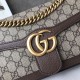 Riproduzione Fedele Imitazione Ophidia GG Mini borsa Marmont Matelasse 443497 Caffè imitazioni Replica Alta Qualità Imitazione Ophidia GG Mini borsa Marmont Matelasse 443497 Caffè