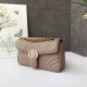 Riproduzione Fedele Borsa Marmont Matelasse Mini 443497 Caffè leggero imitazioni Replica Alta Qualità Borsa Marmont Matelasse Mini 443497 Caffè leggero