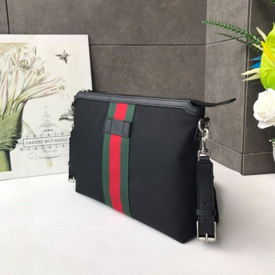 Riproduzione Fedele Borsa a tracolla Supreme Medium 523335 Nera imitazioni Replica Alta Qualità Borsa a tracolla Supreme Medium 523335 Nera