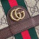 Riproduzione Fedele Pari replica Ophidia GG Continental Wallet 523153 Marrone imitazioni Replica Alta Qualità Pari Ophidia GG Continental Wallet 523153 Marrone