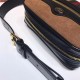 Riproduzione Fedele Ophidia Small Belt Bag 517076 Marrone imitazioni Replica Alta Qualità Ophidia Small Belt Bag 517076 Marrone