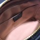 Riproduzione Fedele Ophidia Small Belt Bag 517076 Marrone imitazioni Replica Alta Qualità Ophidia Small Belt Bag 517076 Marrone
