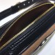 Riproduzione Fedele Ophidia Small Belt Bag 517076 Marrone imitazioni Replica Alta Qualità Ophidia Small Belt Bag 517076 Marrone