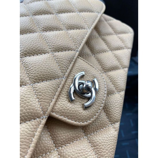 Borsa a patta classica A1112 Albicocca Dupe Perfetta Cloni Firmate Borsa a patta classica A1112 Albicocca imitazioni