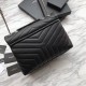 Replica Busta grande YSL Saint Laurent Classic in argento Outlet Busta grande YSL Saint Laurent Classic in argento imitazioni perfette