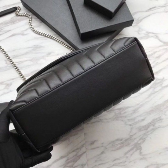 Replica Busta grande YSL Saint Laurent Classic in argento Outlet Busta grande YSL Saint Laurent Classic in argento imitazioni perfette