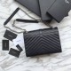 Replica YSL Saint Laurent Piccola Busta Borsa Grain Hardware argentato in rilievo Outlet YSL Saint Laurent Piccola Busta Borsa Grain Hardware argentato in rilievo imitazioni perfette
