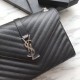 Replica YSL Saint Laurent Piccola Busta Borsa Grain Hardware argentato in rilievo Outlet YSL Saint Laurent Piccola Busta Borsa Grain Hardware argentato in rilievo imitazioni perfette