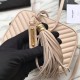 Replica YSL Saint Laurent Medium LouLou Chain Borsa Matelasse Albicocca in pelle Outlet YSL Saint Laurent Medium LouLou Chain Borsa Matelasse Albicocca in pelle imitazioni perfette