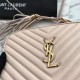 Replica YSL Saint Laurent Medium LouLou Chain Borsa Matelasse Albicocca in pelle Outlet YSL Saint Laurent Medium LouLou Chain Borsa Matelasse Albicocca in pelle imitazioni perfette