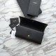 Imitazione Portafoglio YSL Saint Laurent Classic Monogram in pelle liscia nera imitazioni perfette