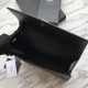 Imitazione Portafoglio YSL Saint Laurent Classic Monogram in pelle liscia nera imitazioni perfette