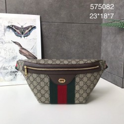 Borsa da cintura Vintage Canvas 575082 Marrone imitazioni perfette