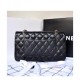Classic Flap Originale pelle Caviar Jumbo Borse A58600 Y07352 nero imitazioni perfette