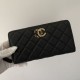 Dupe Portafoglio in metallo dorato in pelle di vitello AP1899 nero imitazioni perfette Replica Portafoglio in metallo dorato in pelle di vitello AP1899 nero Griffate