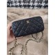 Dupe Borsa con pattina A82972 Nera imitazioni perfette Replica Borsa con pattina A82972 Nera Griffate