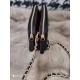 Dupe Borsa con pattina A82972 Nera imitazioni perfette Replica Borsa con pattina A82972 Nera Griffate
