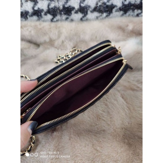 Dupe Borsa con pattina A82972 Nera imitazioni perfette Replica Borsa con pattina A82972 Nera Griffate