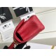 Dupe Mini Borsa con Patta in Pelle di Vitello Granata con Manico Superiore AS2431 Rosso imitazioni perfette Replica Mini Borsa con Patta in Pelle di Vitello Granata con Manico Superiore AS2431 Rosso Griffate