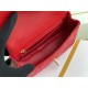 Dupe Mini Borsa con Patta in Pelle di Vitello Granata con Manico Superiore AS2431 Rosso imitazioni perfette Replica Mini Borsa con Patta in Pelle di Vitello Granata con Manico Superiore AS2431 Rosso Griffate