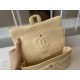 Dupe Borsa classica con patta A1112 Hardware in oro albicocca imitazioni perfette Replica Borsa classica con patta A1112 Hardware in oro albicocca Griffate