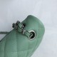 Dupe Imitazioni borse griffate Classica In Pelle Di Vitello Grana A1112 Verde Chiaro imitazioni perfette Replica borse griffate Classica In Pelle Di Vitello Grana A1112 Verde Chiaro Griffate