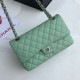 Dupe Imitazioni borse griffate Classica In Pelle Di Vitello Grana A1112 Verde Chiaro imitazioni perfette Replica borse griffate Classica In Pelle Di Vitello Grana A1112 Verde Chiaro Griffate