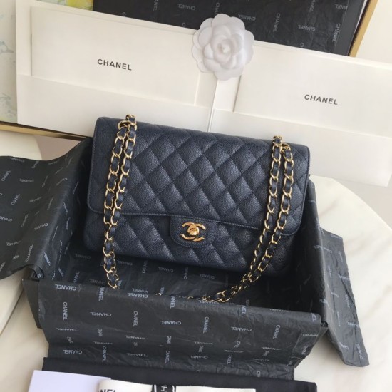 Dupe Borsa Classica In Pelle Di Vitello Grana A1112 Blu Scuro imitazioni perfette Replica Borsa Classica In Pelle Di Vitello Grana A1112 Blu Scuro Griffate