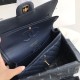 Dupe Borsa Classica In Pelle Di Vitello Grana A1112 Blu Scuro imitazioni perfette Replica Borsa Classica In Pelle Di Vitello Grana A1112 Blu Scuro Griffate
