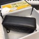 Dettagli perfetti Borsa a patta classica A1116 Hardware nero imitazioni perfette